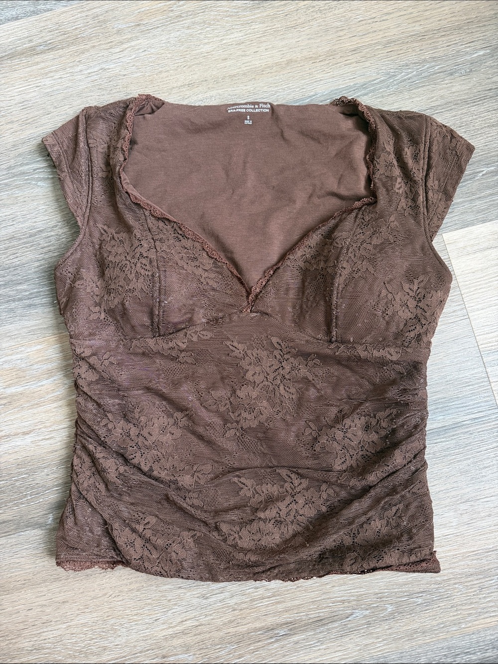 a&f lace top